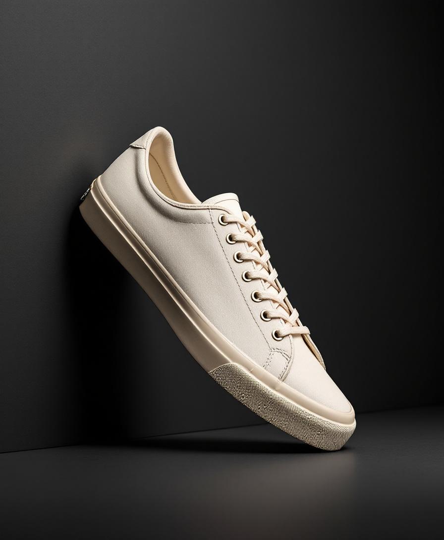 Heritage 88 — Cream Canvas sneaker
